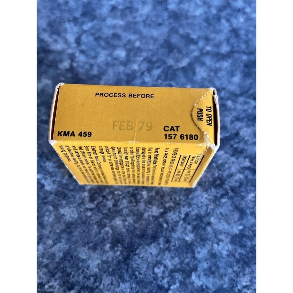Vintage Kodachrome 40 Movie Film Double 8mm 25ft Roll 02/1979 Kodak Unopened 459